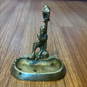 Vintage brass trinket dish or ashtray